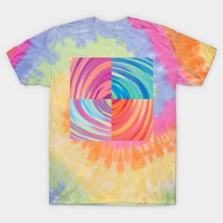 Bright Cubed Ripple T-Shirt